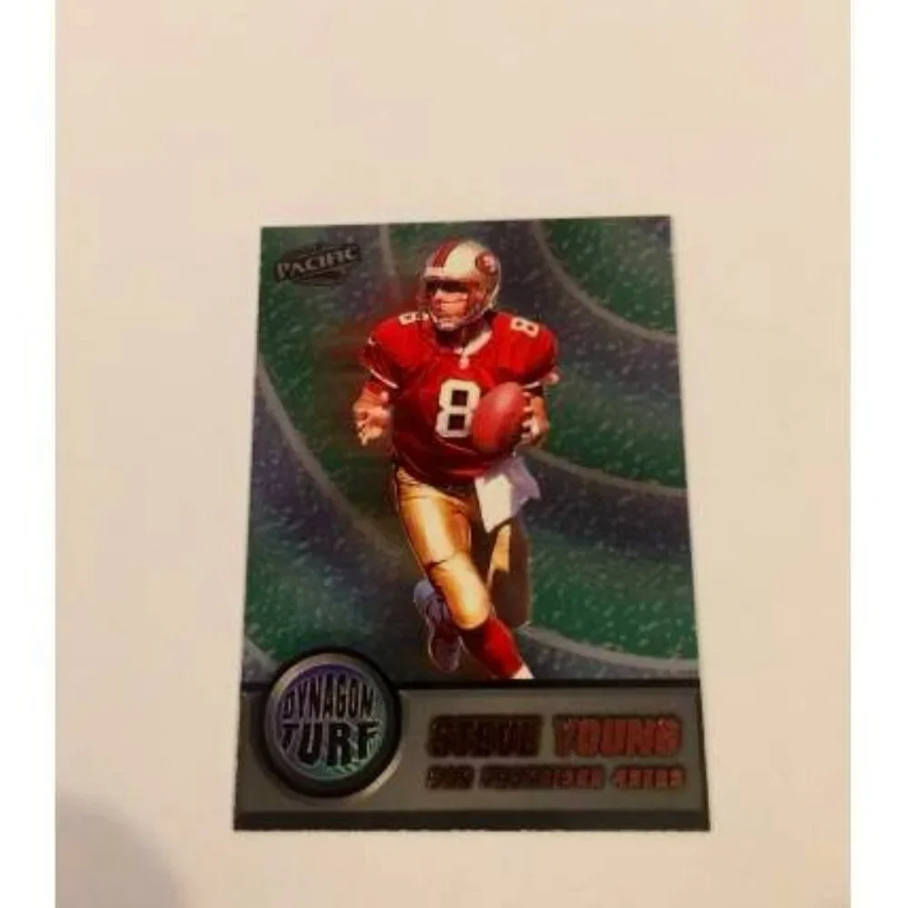 1998 Pacific Dynagon Turf Steve Young San Francisco 49ers #18 (046)